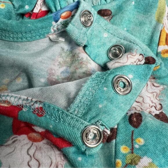 Posh Peanut 3-6 Months Gnomey Long Sleeve Twirl Skirt Bodysuit - Picture 4 of 6